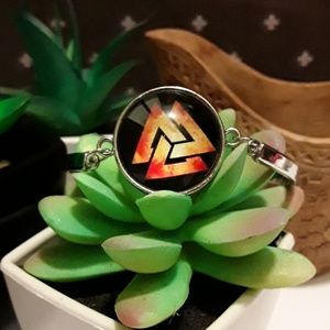 🍁Valknut Viking Bracelet